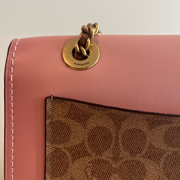 Coach pink signature rose bag! - Picture 4 of 6
